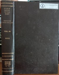 Image of The Sacred Books of The East Vol. 50 : Index